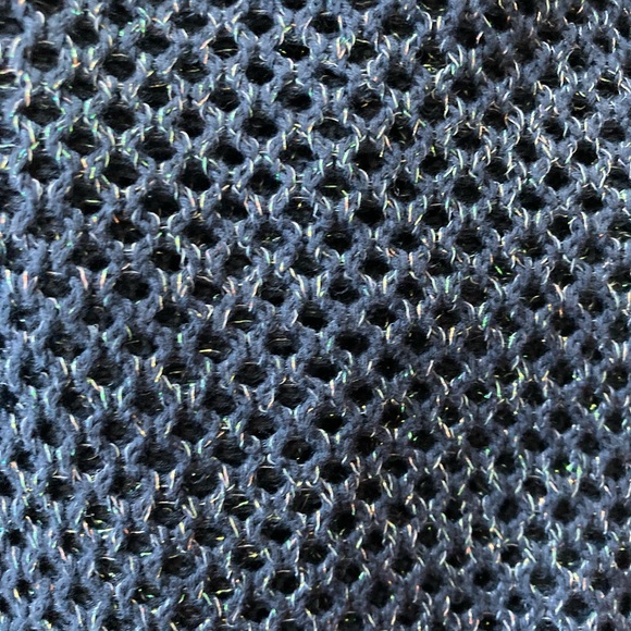 Trouvé mesh sweater with sparkly threads EUC - Picture 4 of 4